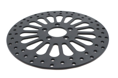 Ultima 96-637 11.8-Inch King Spoke Front Brake Disc, Black