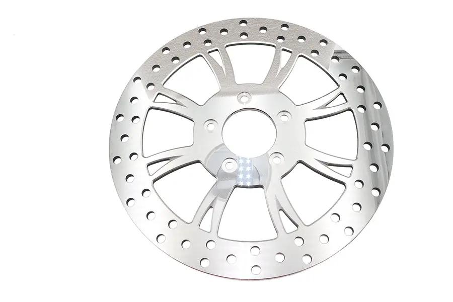 Ultima 11.8 Inch Vortex Front Right Rotate Brake Disc for Harley Touring Models by Ultima