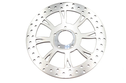 Ultima 90-654 11.8 Inch Vortex Front Left Rotate Brake Disc for Harley Touring Models by Ultima