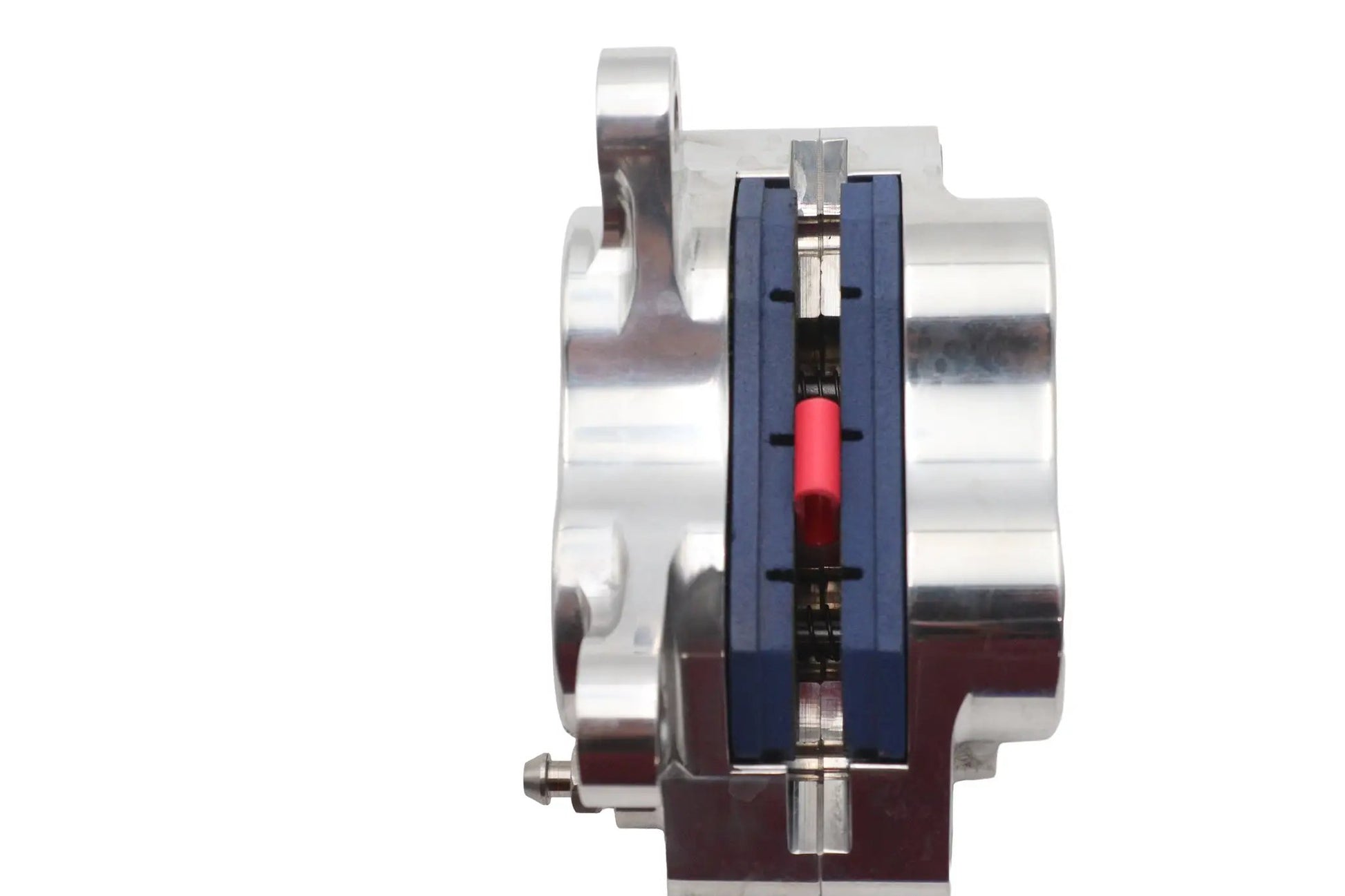 Ultima 4-Piston Polished Caliper Part #90-675 for High-Performance Brake Systems by Ultima