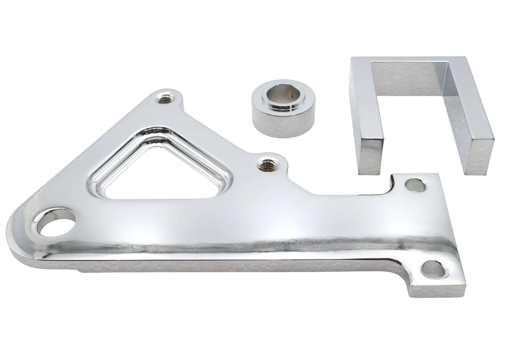 Ultima Rear Caliper Bracket Chrome for Harley Davidson FXR Models by Ultima