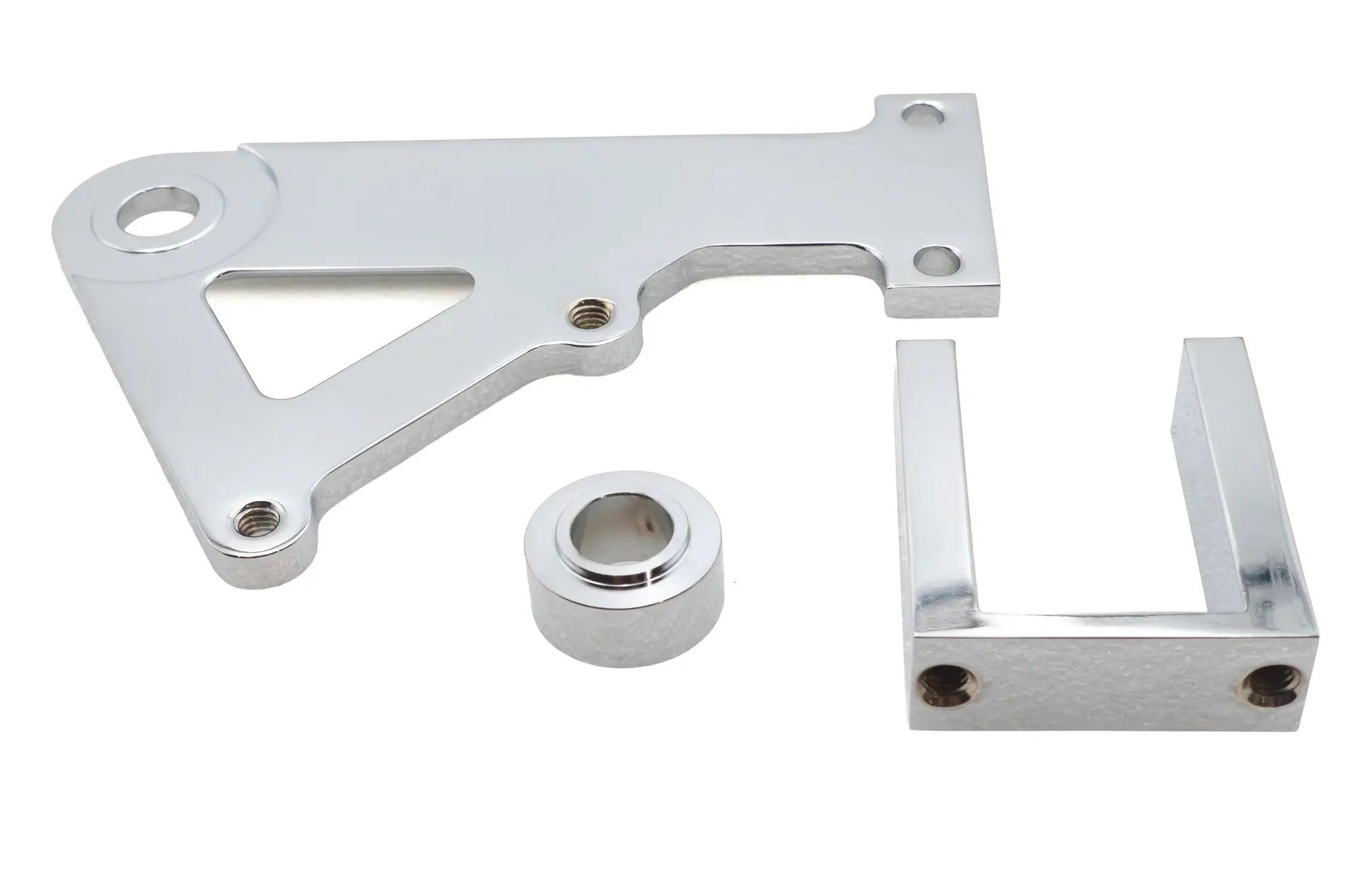Ultima Rear Caliper Bracket Chrome for Harley Davidson FXR Models by Ultima