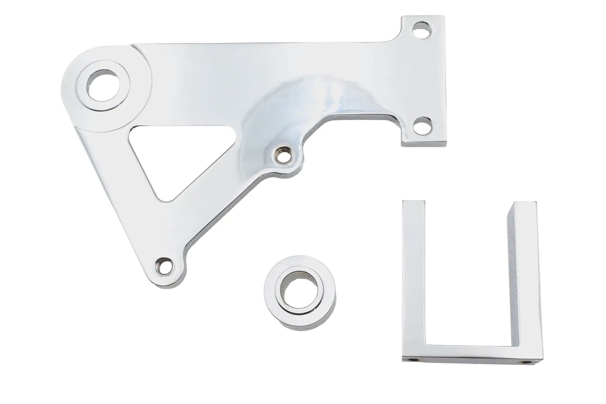 Ultima Rear Caliper Bracket Chrome for Harley Davidson FXR Models by Ultima