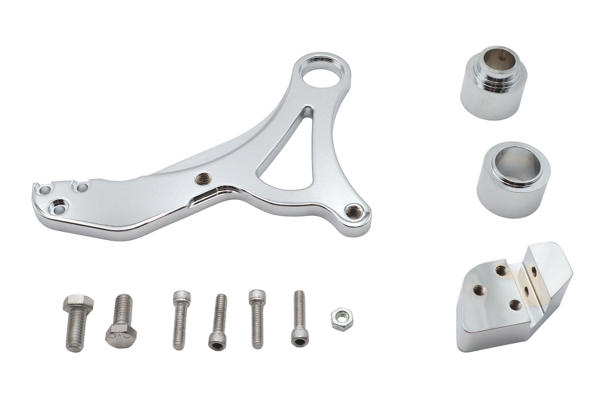 Ultima Chrome Rear Brake Caliper Bracket for Harley Davidson FXD – Part 90-881
