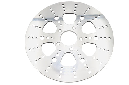 Ultima 11.8 Inch Kool Kat Drilled Rear Brake Disc for Harley FLT and FXD Models by Ultima