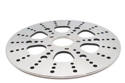 Ultima 11.8 Inch Kool Kat Drilled Rear Brake Disc for Harley FLT and FXD Models by Ultima