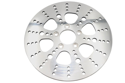 Ultima 11.8 Inch Kool Kat Drilled Rear Brake Disc for Harley FLT and FXD Models by Ultima