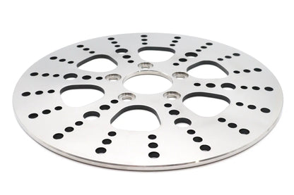 Ultima 11.8 Inch Kool Kat Drilled Rear Brake Disc for Harley FLT and FXD Models by Ultima