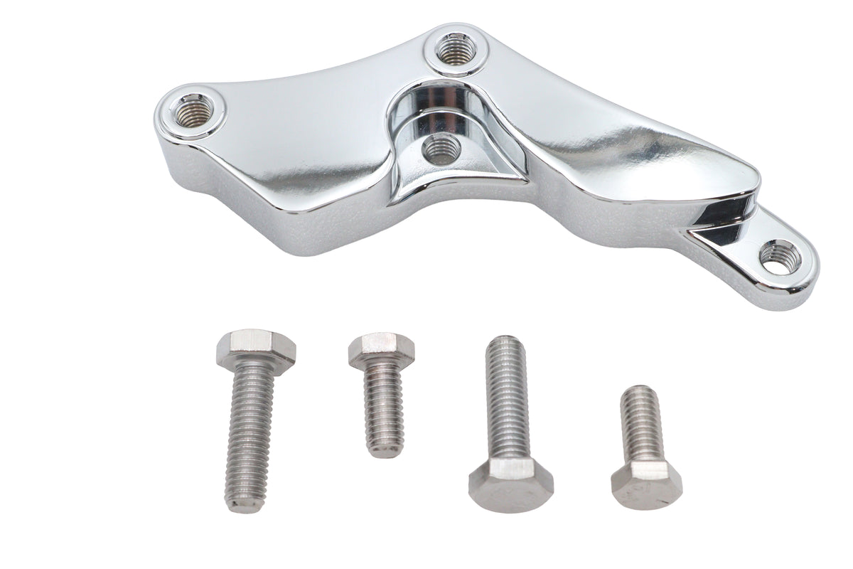 Ultima 90-887 Chrome Front Caliper Bracket, Right Side for 11-1/2-Inch Brake Discs