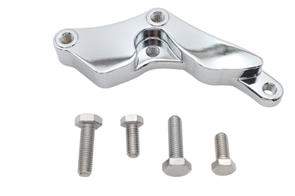 Ultima 90-887 Chrome Front Caliper Bracket, Right Side for 11-1/2-Inch Brake Discs