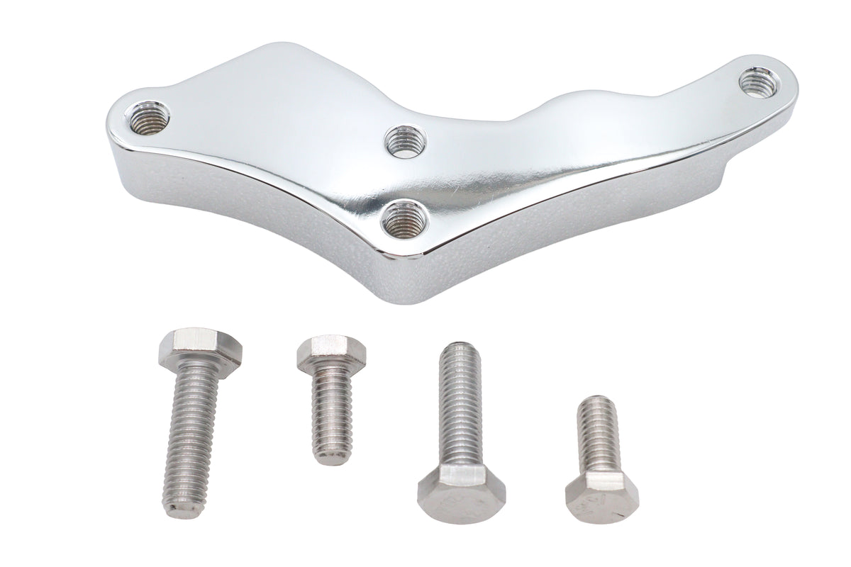 Ultima 90-887 Chrome Front Caliper Bracket, Right Side for 11-1/2-Inch Brake Discs