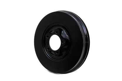 V-Twin Front Brake Drum Black for Harley Davidson FL Models - Part 19144B by V-Twin