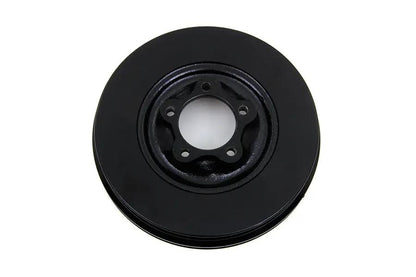 V-Twin Front Brake Drum Black for Harley Davidson FL Models - Part 19144B by V-Twin