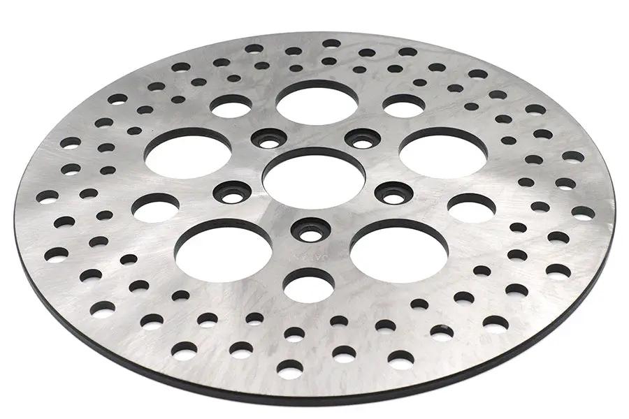 Edelbrock 11-1/2 Inch Drilled Rear Brake Disc for Harley Davidson XL and FXST Models (Part R47005) by Edelbrock