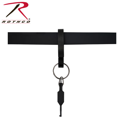 Rothco Steel Belt Key Clip - Black (Part Number 1843)