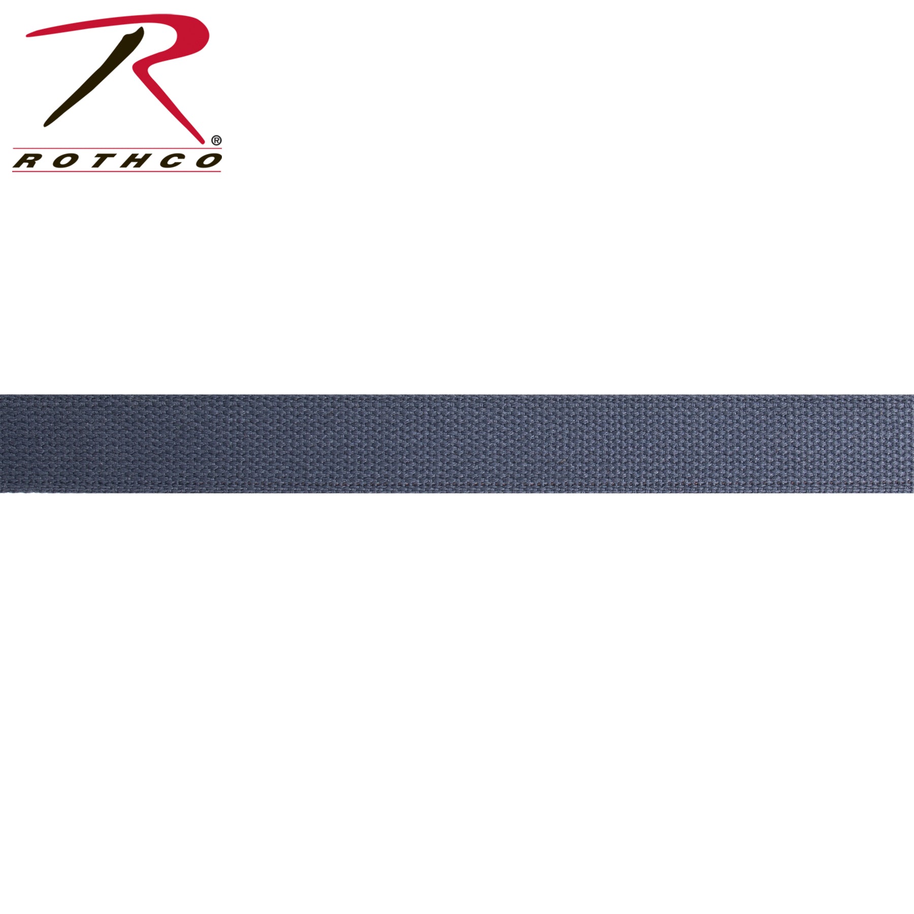 Rothco Navy Blue Belt Webbing – Durable 1.25-Inch Cotton Strap for Custom Belts and Gear