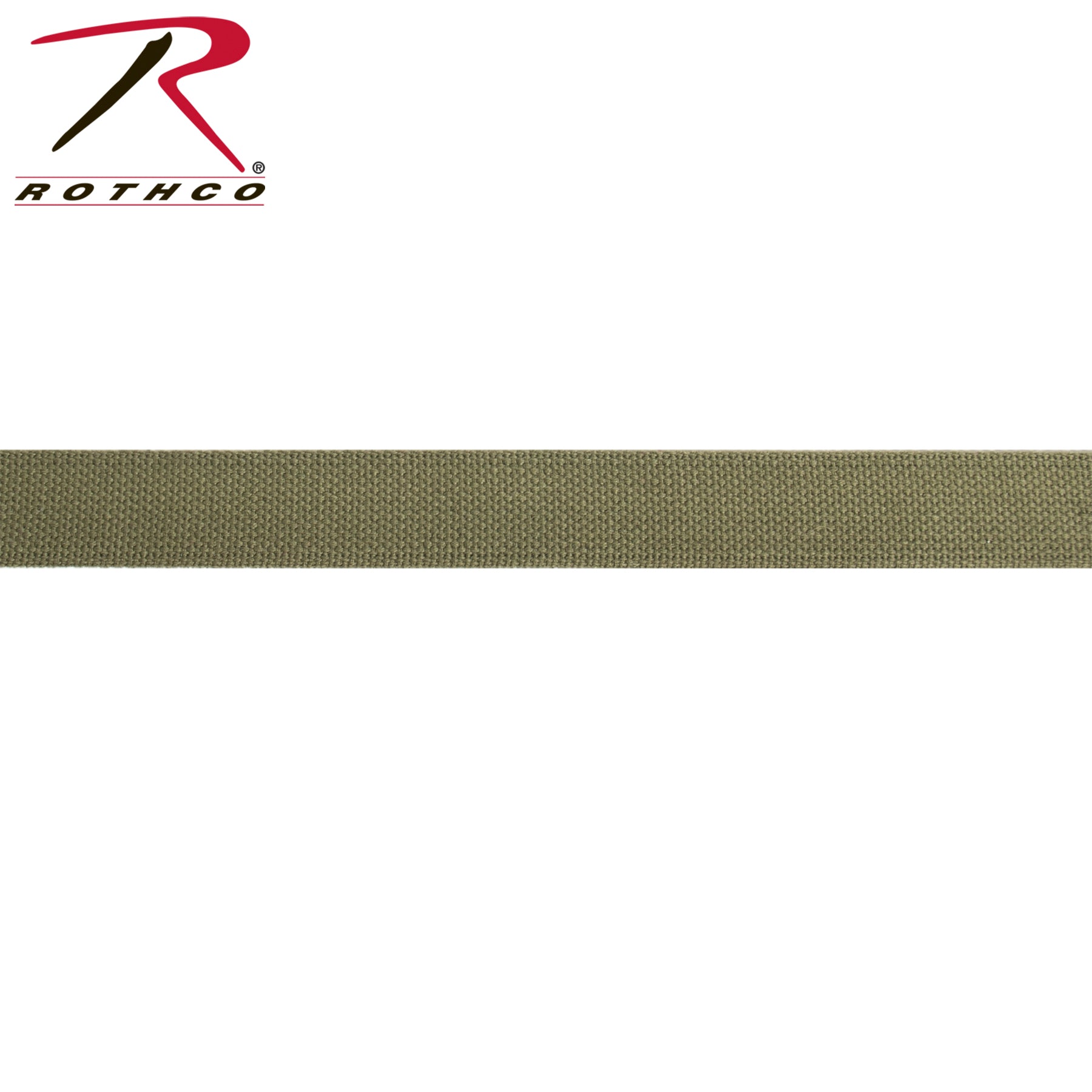 Rothco Belt Webbing Olive Drab - 1 1/4 inch Wide, 50 Yards