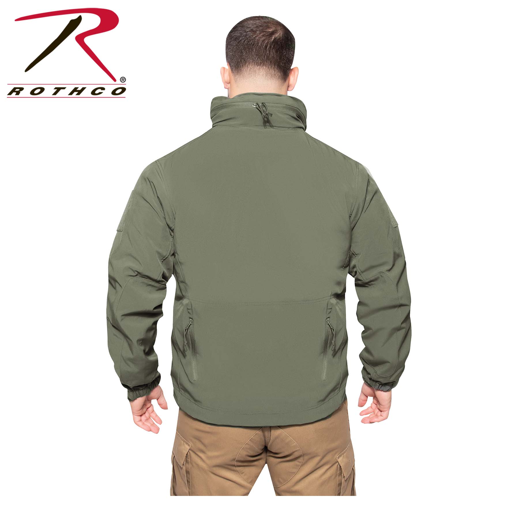 Rothco 3-in-1 Spec Ops Soft Shell Jacket Olive Drab Size Small