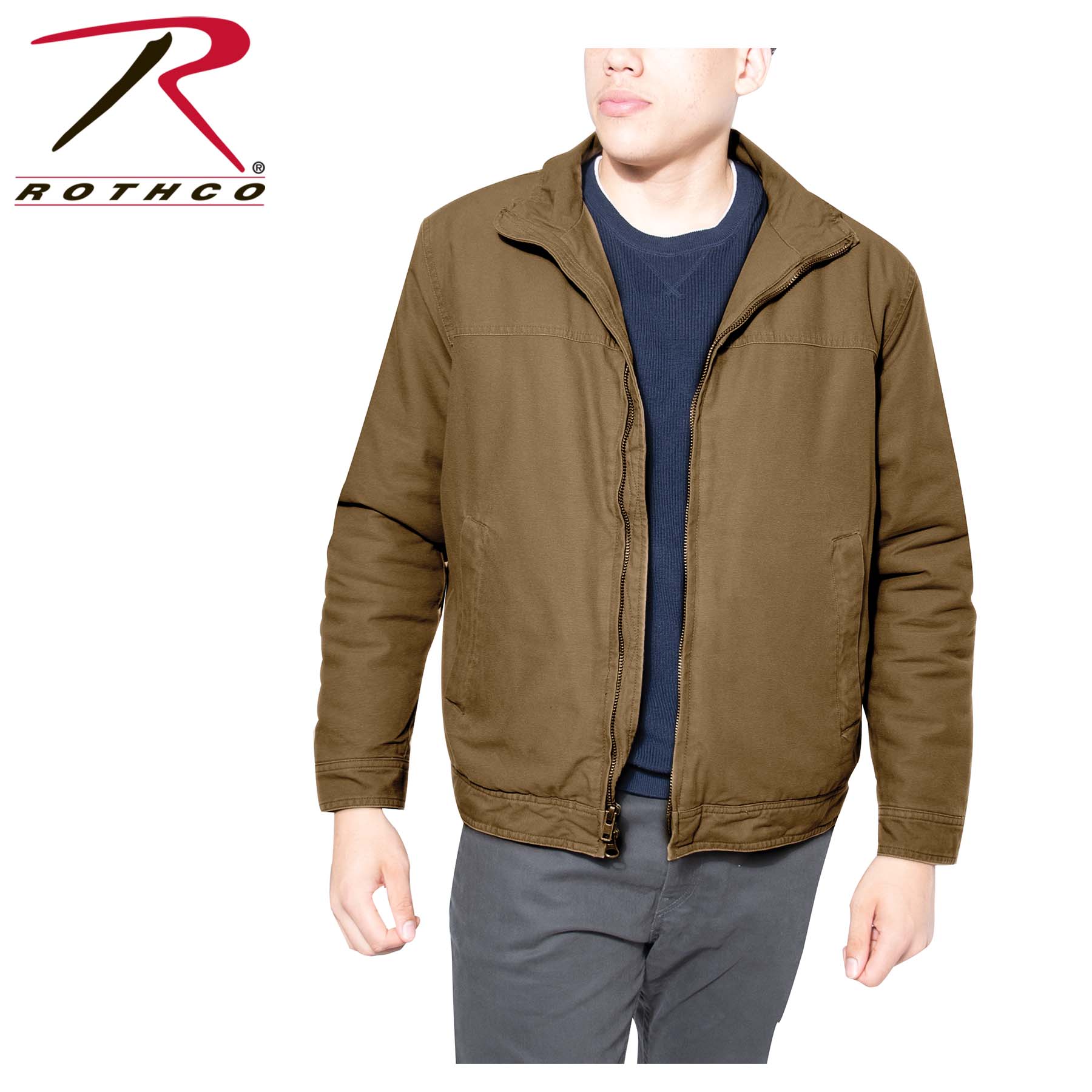 Rothco Concealed Carry 3-Season Jacket for Men - Coyote Brown, Size 2XL