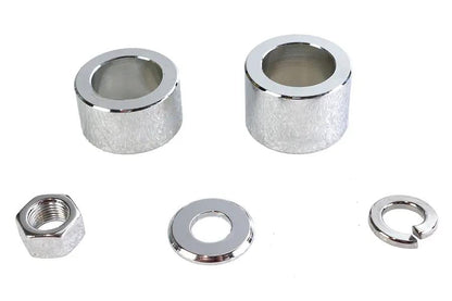 Colony Chrome Front Axle Spacer Kit for Harley Davidson FXDWG 2006-2007 by Colony