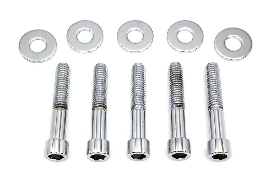 Colony Pulley Bolt and Washer Kit Polished for Harley Davidson FXD 2006-2015 by Colony