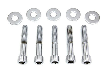 Colony Pulley Bolt and Washer Kit Polished for Harley Davidson FXD 2006-2015 by Colony