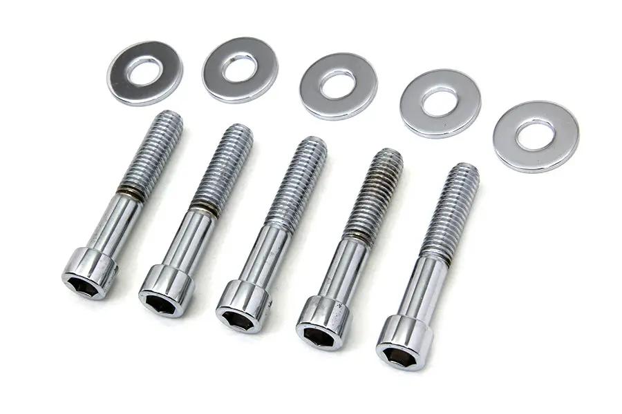 Colony Pulley Bolt and Washer Kit Polished for Harley Davidson FXD 2006-2015 by Colony