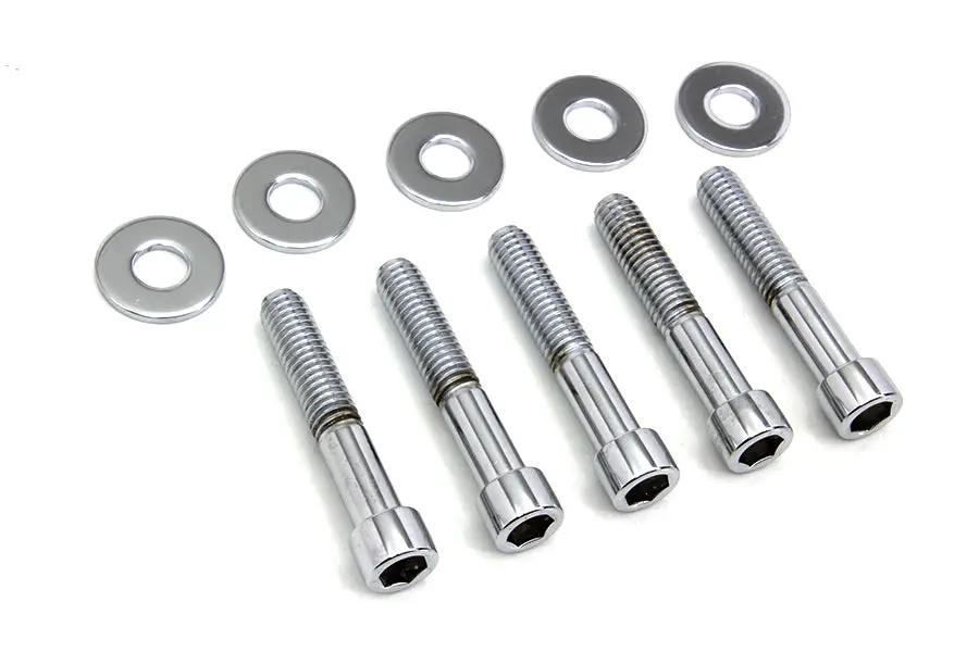 Colony Pulley Bolt and Washer Kit Polished for Harley Davidson FXD 2006-2015 by Colony