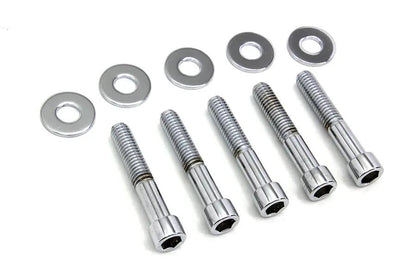 Colony Pulley Bolt and Washer Kit Polished for Harley Davidson FXD 2006-2015 by Colony