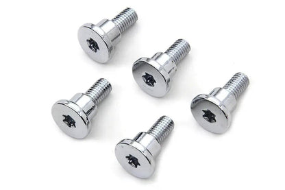 Colony Chrome Front Brake Disc Bolt Set for Harley Davidson FXD (2006-2015) by Colony