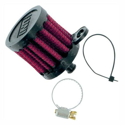 UNI FILTER UP-123 Breather Filter, 1 1/2 Inch OD x 1 1/2 Inch Length, 1/2 Inch Push-In Connection
