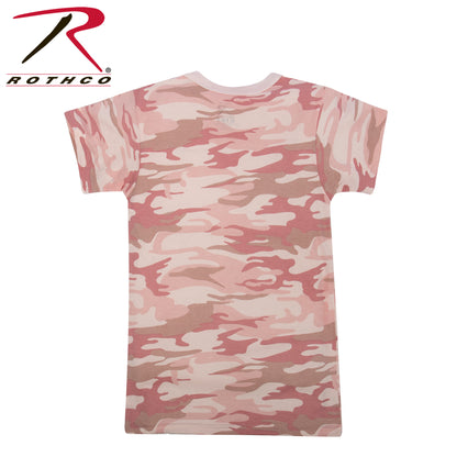 Rothco Kids Camo T-Shirt Baby Pink Camo Size Medium