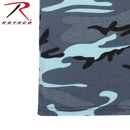 Rothco Kids Camo T-Shirt Sky Blue Camo Size XS – Durable and Comfortable Outdoor Apparel for Young Explorers
