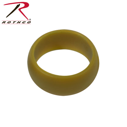 Rothco Silicone Ring Size 10 in Coyote Brown – Safe, Durable Tactical Wedding Band