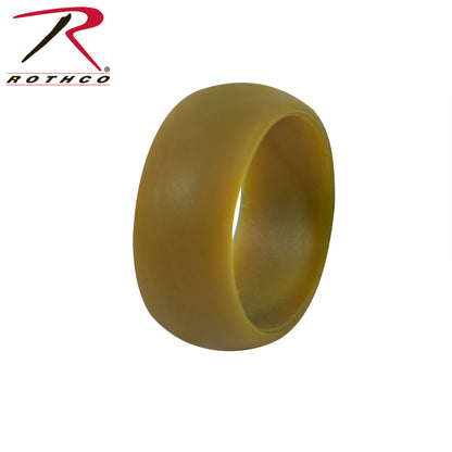 Rothco Silicone Ring Coyote Brown Size 12 – Durable Medical-Grade Silicone Wedding Band