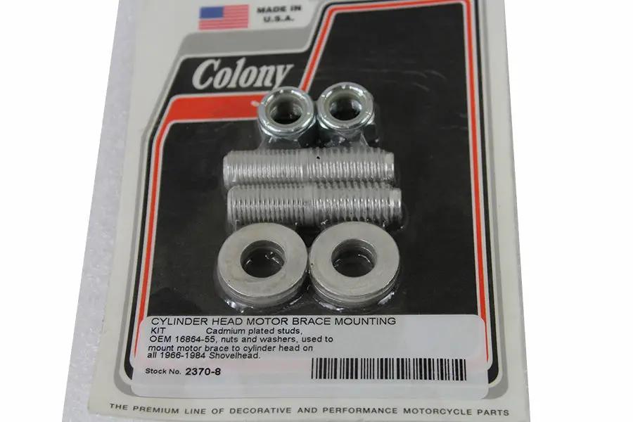 Colony Cylinder Head Engine Brace Mount for Harley Davidson FL (1966-1975) by Colony