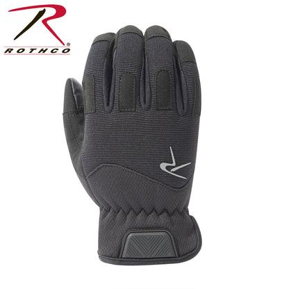 Rothco Rapid Fit Duty Gloves Black Size XS – Touchscreen-Compatible Tactical Gloves