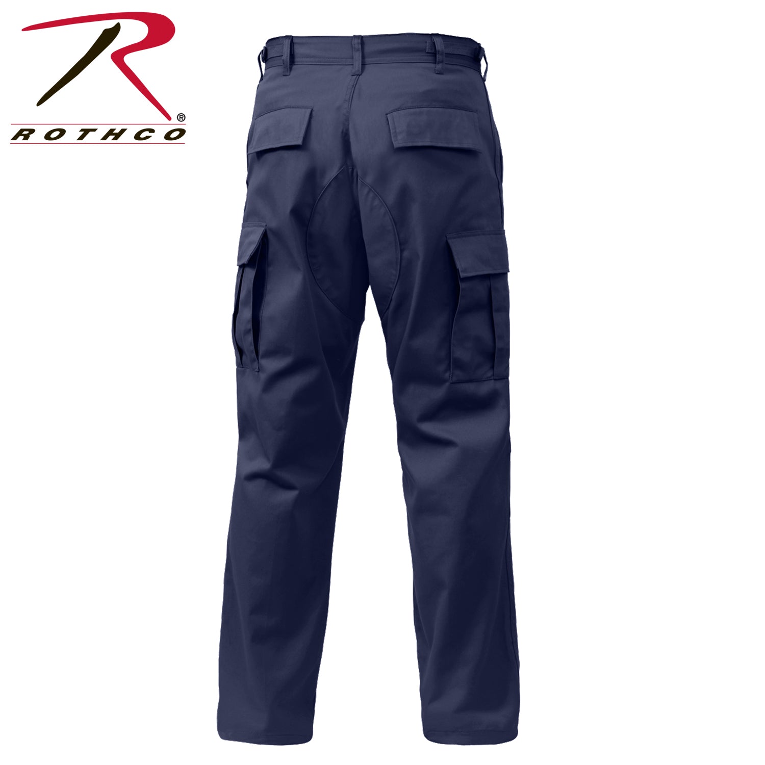 Rothco Relaxed Fit Zipper Fly BDU Pants Navy Blue Size XS – Durable Tactical Cargo Pants for Military, Law Enforcement, and Outdoor Activities