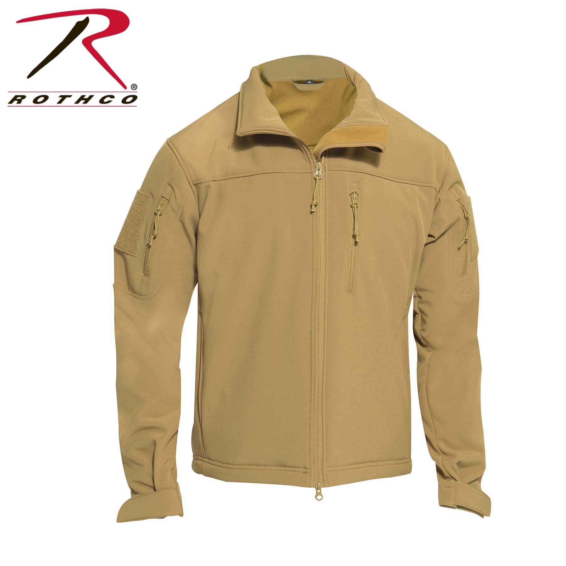 Rothco Stealth Ops Soft Shell Tactical Jacket 2XL Coyote Brown