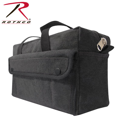 Rothco G.I. Style Mechanic's Tool Bag Charcoal Grey – Heavy-Duty Canvas Tool Tote with Multiple Pockets