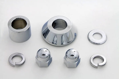 Colony Chrome Front Axle Spacer Kit for Harley Davidson FXSTD (2007-2016) by Colony