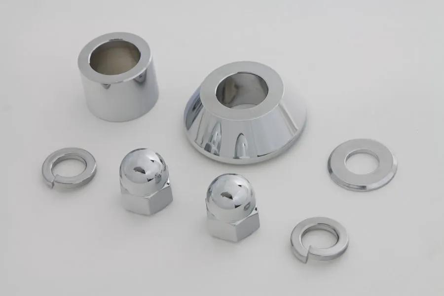 Colony Chrome Front Axle Spacer Kit for Harley Davidson FXSTD (2007-2016) by Colony
