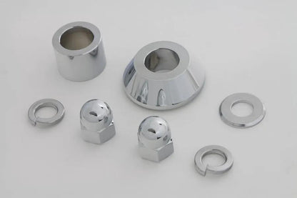 Colony Chrome Front Axle Spacer Kit for Harley Davidson FXSTD (2007-2016) by Colony