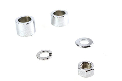 Colony Front Axle Spacer Kit Smooth Style Chrome for Harley Davidson FXST by Colony