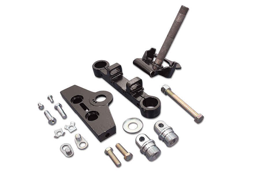 V-Twin Black 41mm Adjustable Lower Triple Tree Set, Part 24-0004