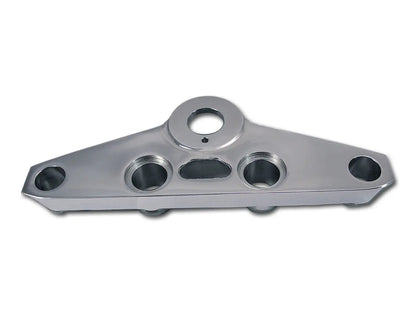 V-Twin Chrome Top Triple Tree for Harley Davidson FXWG & FXST Models - Part 5952 by V-Twin