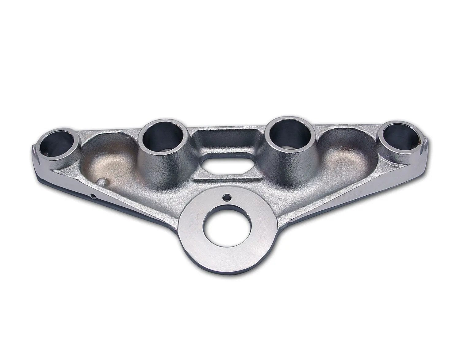 V-Twin Chrome Top Triple Tree for Harley Davidson FXWG & FXST Models - Part 5952 by V-Twin