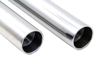 V-Twin Hard Chrome Fork Tube Set for Harley Davidson FLT Models - Stock Length 24.25 Inches by V-Twin
