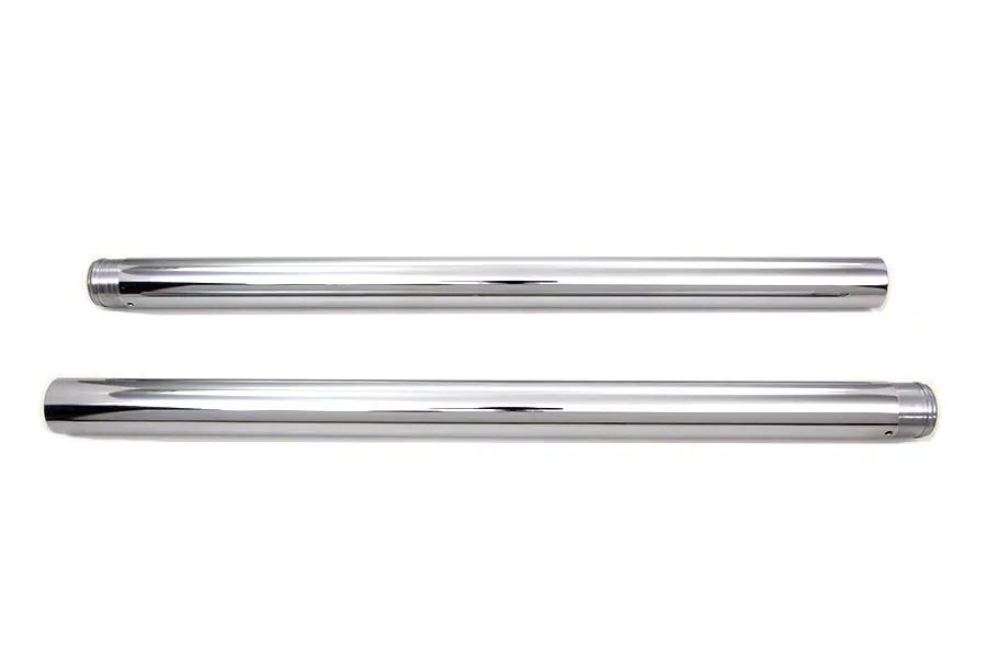 V-Twin Chrome Fork Tube Set – 2 Inch Over Stock for Harley Davidson FLT (1997-2006) by V-Twin