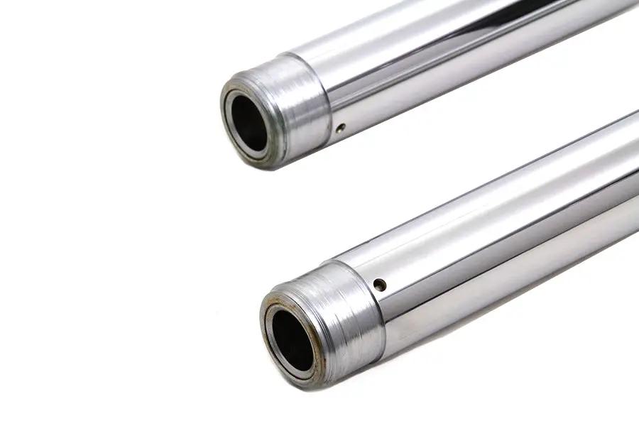 V-Twin Chrome Fork Tube Set – 2 Inch Over Stock for Harley Davidson FLT (1997-2006) by V-Twin